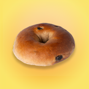 Cinnamon Raisin Canela Pasa Bagel